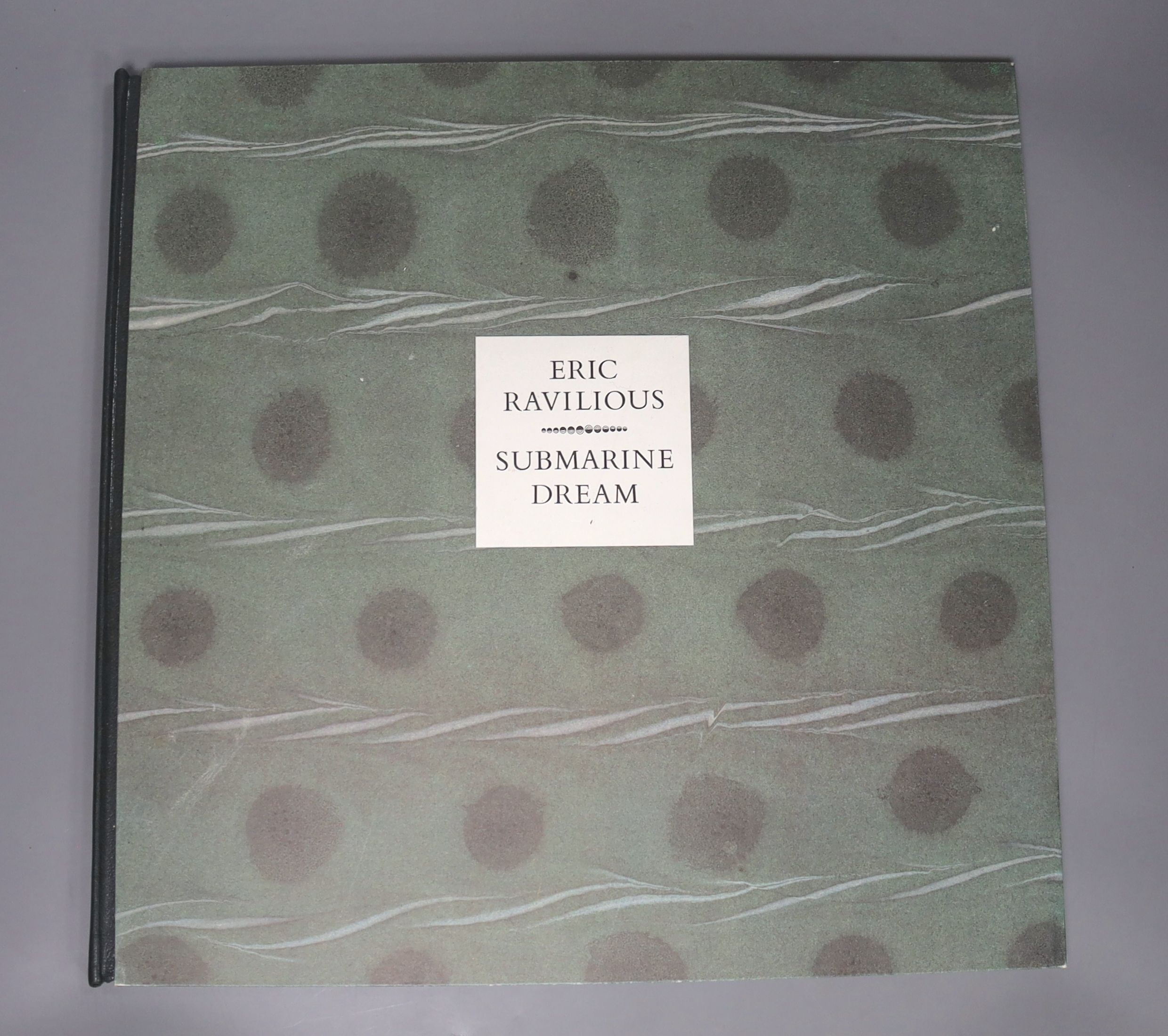 Ravilious, Eric – Submarine Dream: lithographs and letters, edited by Brian Webb with an introduction by Peyton Skipwith, limited edition (300 numbered and signed copies)